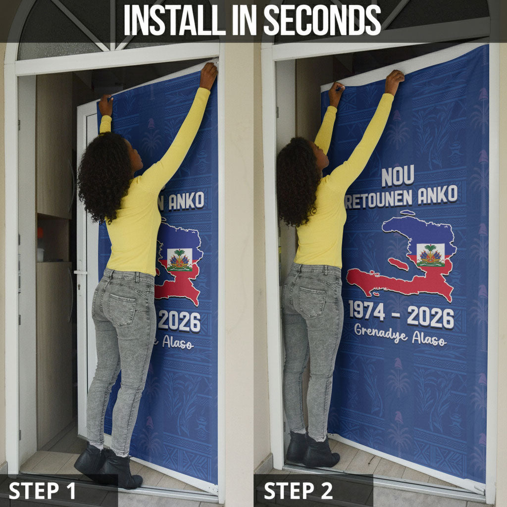Haiti Football Door Cover Nou Retounen Anko 1974-2026