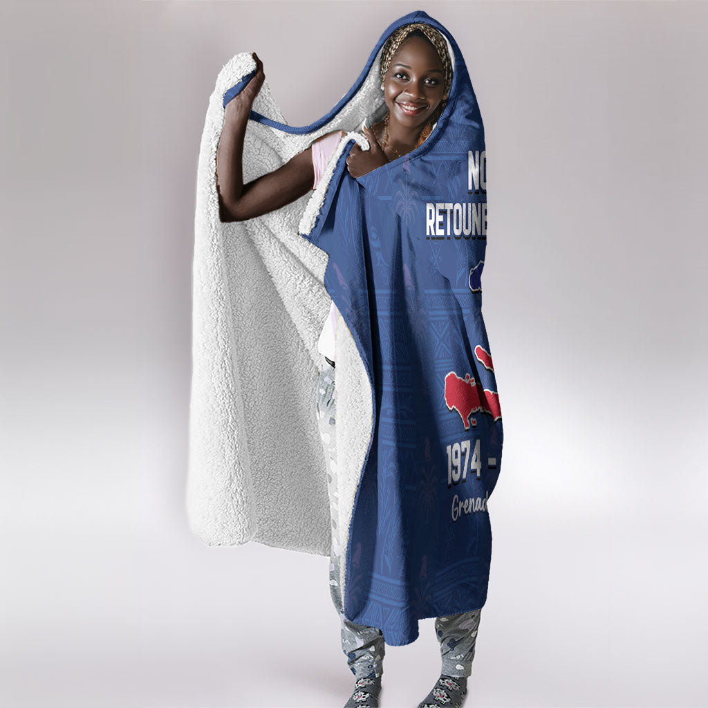 Haiti Football Hooded Blanket Nou Retounen Anko 1974-2026