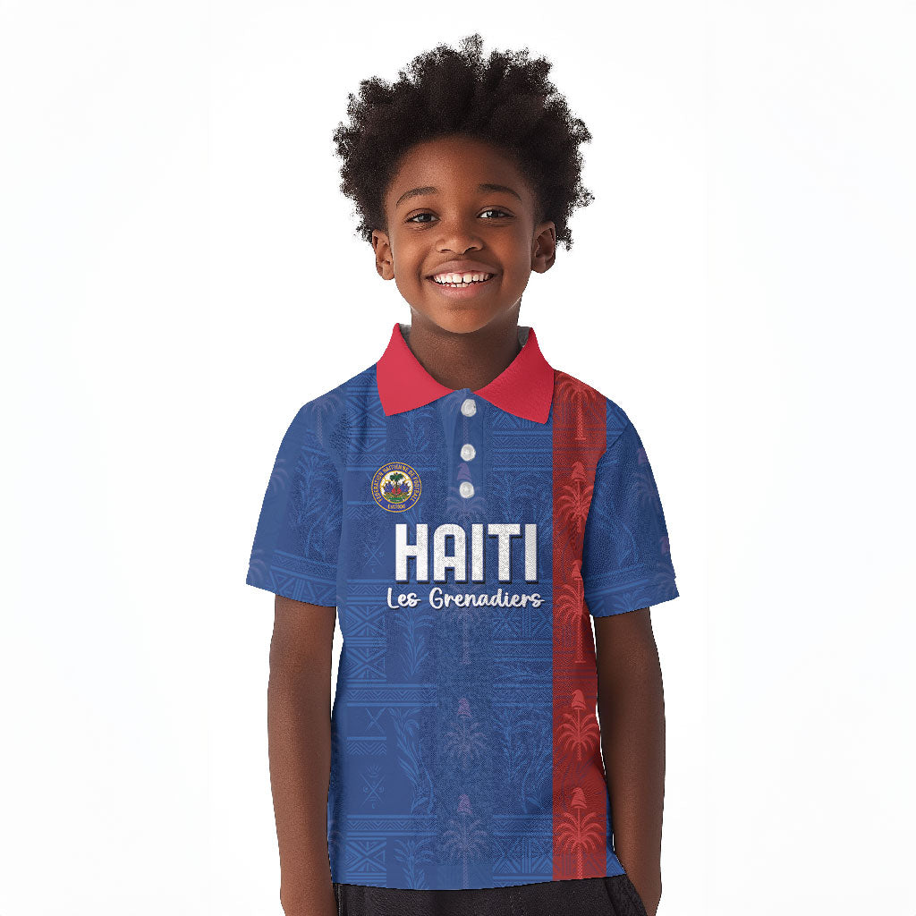 Haiti Football Kid Polo Shirt Nou Retounen Anko 1974-2026