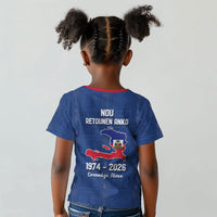Haiti Football Kid T shirt Nou Retounen Anko 1974-2026