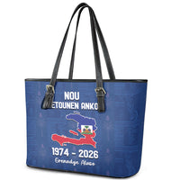 Haiti Football Leather Tote Bag Nou Retounen Anko 1974-2026