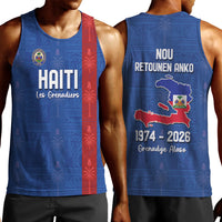 Haiti Football Men Tank Top Nou Retounen Anko 1974-2026
