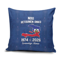 Haiti Football Pillow Cover Nou Retounen Anko 1974-2026