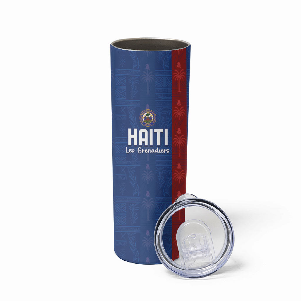 Haiti Football Skinny Tumbler Nou Retounen Anko 1974-2026