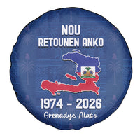 Haiti Football Spare Tire Cover Nou Retounen Anko 1974-2026