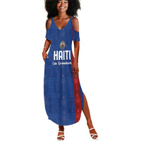 Haiti Football Summer Maxi Dress Nou Retounen Anko 1974-2026