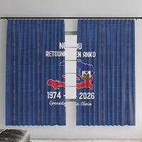 Haiti Football Window Curtain Nou Retounen Anko 1974-2026