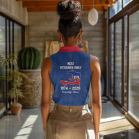 Haiti Football Women Sleeveless Polo Shirt Nou Retounen Anko 1974-2026