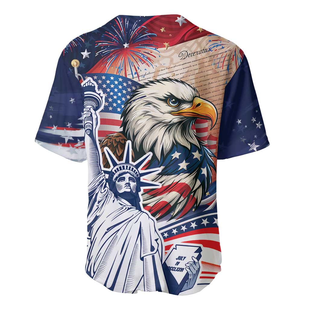United States Fourth Of July Baseball Jersey Eagle Dead With American Flag