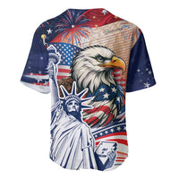 United States Fourth Of July Baseball Jersey Eagle Dead With American Flag