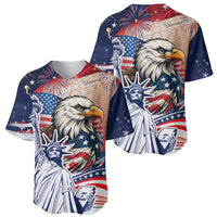 United States Fourth Of July Baseball Jersey Eagle Dead With American Flag