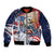 United States Fourth Of July Bomber Jacket Eagle Dead With American Flag