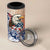 United States Fourth Of July 4 in 1 Can Cooler Tumbler Eagle Dead With American Flag