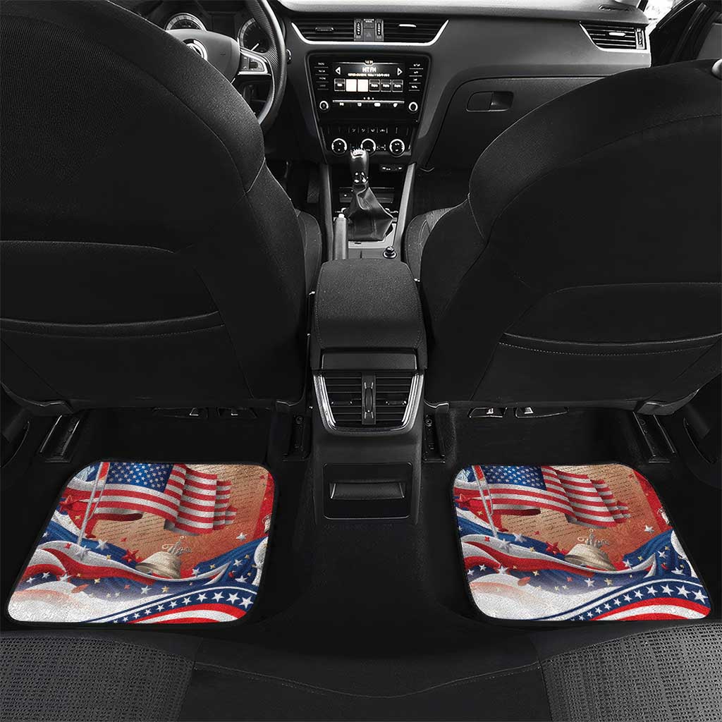 United States Fourth Of July Car Mats Eagle Dead With American Flag