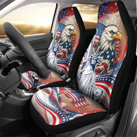 United States Fourth Of July Car Seat Cover Eagle Dead With American Flag