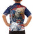 United States Fourth Of July Family Matching Short Sleeve Bodycon Dress and Hawaiian Shirt Eagle Dead With American Flag