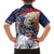 United States Fourth Of July Family Matching Summer Maxi Dress and Hawaiian Shirt Eagle Dead With American Flag