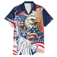 United States Fourth Of July Hawaiian Shirt Eagle Dead With American Flag