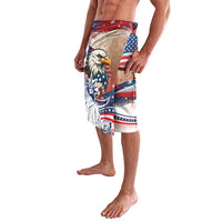 United States Fourth Of July Lavalava Eagle Dead With American Flag