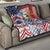 United States Fourth Of July Quilt Eagle Dead With American Flag