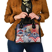 United States Fourth Of July Shoulder Handbag Eagle Dead With American Flag