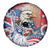 United States Fourth Of July Spare Tire Cover Eagle Dead With American Flag