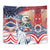United States Fourth Of July Tapestry Eagle Dead With American Flag