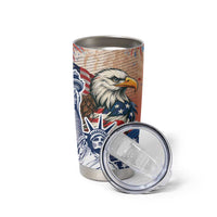 United States Fourth Of July Tumbler Cup Eagle Dead With American Flag