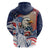 United States Fourth Of July Zip Hoodie Eagle Dead With American Flag