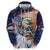 United States Fourth Of July Zip Hoodie Eagle Dead With American Flag