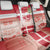 Danish National Flag Day Back Car Seat Cover Coat Of Arms With Map