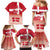 Danish National Flag Day Family Matching Mermaid Dress and Hawaiian Shirt Coat Of Arms With Map