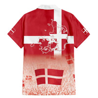 Danish National Flag Day Family Matching Mermaid Dress and Hawaiian Shirt Coat Of Arms With Map