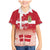 Danish National Flag Day Family Matching Mermaid Dress and Hawaiian Shirt Coat Of Arms With Map