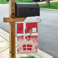 Danish National Flag Day Garden Flag Coat Of Arms With Map