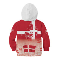 Danish National Flag Day Kid Hoodie Coat Of Arms With Map