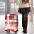 Danish National Flag Day Luggage Cover Coat Of Arms With Map