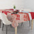 Danish National Flag Day Tablecloth Coat Of Arms With Map