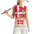 Danish National Flag Day Women Sleeveless Polo Shirt Coat Of Arms With Map