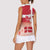 Danish National Flag Day Women Sleeveless Polo Shirt Coat Of Arms With Map