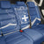 Personalized National Greek Flag Day Back Car Seat Cover Elliniki Dimokratia