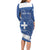 Personalized National Greek Flag Day Family Matching Long Sleeve Bodycon Dress and Hawaiian Shirt Elliniki Dimokratia