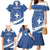 Personalized National Greek Flag Day Family Matching Mermaid Dress and Hawaiian Shirt Elliniki Dimokratia
