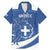 Personalized National Greek Flag Day Family Matching Mermaid Dress and Hawaiian Shirt Elliniki Dimokratia