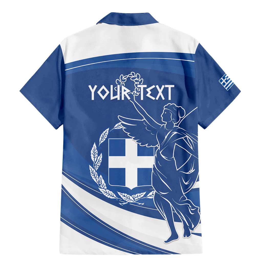 Personalized National Greek Flag Day Family Matching Mermaid Dress and Hawaiian Shirt Elliniki Dimokratia