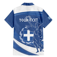Personalized National Greek Flag Day Family Matching Mermaid Dress and Hawaiian Shirt Elliniki Dimokratia