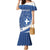 Personalized National Greek Flag Day Family Matching Mermaid Dress and Hawaiian Shirt Elliniki Dimokratia