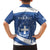 Personalized National Greek Flag Day Family Matching Off Shoulder Maxi Dress and Hawaiian Shirt Elliniki Dimokratia