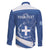 Personalized National Greek Flag Day Family Matching Short Sleeve Bodycon Dress and Hawaiian Shirt Elliniki Dimokratia