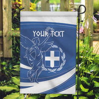 Personalized National Greek Flag Day Garden Flag Elliniki Dimokratia